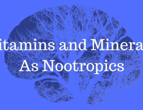 Vitamins and Minerals As Nootropics