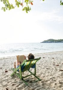 Calm at the beach.