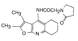 Coluracetam molecule