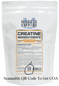 Muscle Empire Creatine COA
