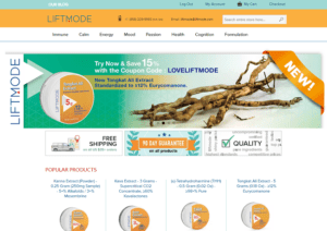 Liftmode Review 3 Liftmode Website Screenshot
